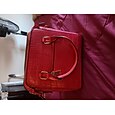 Bolso de mano para mujer de piel sintética con estampado de cocodrilo y borla: elegante bolso bandolera con asa superior para el trabajo, las compras y las salidas diarias.