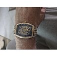 Reloj de Cuarzo Iced Out Regalo para hombres Mujeres Reloj de Cuarzo de Diamantes Completos para Muertos de Gran Tamaño Accesorios Hip Hop Resistente al Agua Reloj Hombre