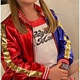 bufón Suicide Squad Traje de cosplay Accesorios Vestido llamativo Disfraz Sexy for Mujer Chica Niños Adulto Víspera de Todos los Santos Día del Niño