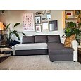 Funda para sofá cama para perros, funda para sofá cama, funda de repuesto para sofá esquinero con chaise longue derecha o izquierda, protector de muebles lavable, funda frihetcover litb prime