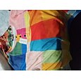 Mujer Sudadera Botones Graphic Geométrico Moda Casual Estampado Manga Larga Cuello Barco Tops regulares Casual Hogar Trabajo Azul Piscina Rojo Naranja Azul Oscuro Primavera Otoño