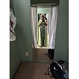Corte A Funda Columna Hasta el Suelo Bordado con cuentas Vestido Invitada Boda Vestido formal Vestido de Madrina Manga 3/4 Escote en Pico Cuello Camisero Elegante Vintage Lujoso Formal Satén con