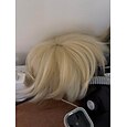 Pelucas cortas sintéticas para mujeres blanco morado azul rubio amarillo negro rojo peluca de cosplay femenina fibra de alta temperatura pelucas de Halloween