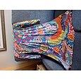Mujer Vestido Midi Vestido estilo camiseta Casual Diario Ajuste regular Floral Graphic Manga Larga Cuello Barco Azul Piscina Amarillo Rosa Naranja Verano Invierno