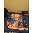 Hombre Zorro Lobo Impresión 3D Sudadera Táctico retro de la vendimia Caza Escote Chino Exterior Trabajo Regalo Marrón Cremallera Otoño Invierno Diseñador S M L XL XXL XXXL