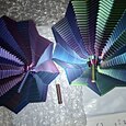 Juguete de descompresión hexagonal con forma de estrella sensorial expandible con asa, impreso en 3D, compañero para aliviar el estrés, diseño en espiral de panal para concentrarse y aliviar la