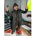 Conjunto Retro Antiguo Medieval Abrigo Chaqueta Frac Ebenezer Scrooge Dickens Vampiros Elfo El sombrerero loco Disfraz Hombre Fantasía Real Steampunk Navidad Víspera de Todos los Santos Carnaval