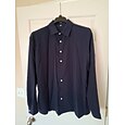 Hombre Camisa Camisa para Vestido Camisa casual Plano Diario Exterior Azul Marino Color Caquí Manga Larga Diseño Verano Primavera Ropa Puro