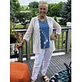 Mujer Chaqueta casual Cómodo Transpirable Tejido en Punto Casual Plano Casual Vacaciones Calle Ropa Cotidiana Frente Abierto Regular Sin Cuello Ajuste regular Manga Larga Ropa de calle Azul Piscina