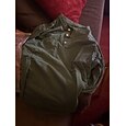 Homme Chemise Henley Chemise 100% coton délavée à l'acide T-shirt manche longue Vintage Rétro Vintage Occasionnel Le style rétro Lavé Henley Occasionnel Printemps Automne Toutes saisons Marron fonc