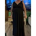 Mujer Vestido largo maxi Vestido de fiesta de graduación Vestido de Fiesta Vestido de una línea Elegante Moda Moderno Fiesta de Noche Fiesta Invitado a la boda Ajuste regular Plano Sin Mangas Escote