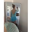Vestido de patinaje artístico Mujer Chica Patinaje Sobre Hielo Vestidos Accesorios Negro Amarillo Rojo oscuro Espalda Abierta Licra Hilo Elástico Alta elasticidad Entrenamiento Ropa de Patinaje Color