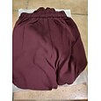 Mujer Corte Ancho Fresco Longitud total Gasa Elegante Formal Burdeos Verano Primavera XS S M
