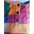 Mujer Sudadera Botones Graphic Geométrico Elegante Vintage Moda Manga Larga Cuello Barco Tops regulares Casual Hogar Invitado a la boda Azul Piscina Rojo Oscuro Verde Trébol Arco Iris Primavera Otoño