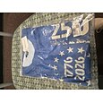 4 de julio de 2026 250º Día de la Memoria Camiseta de Hombre Impresión 3D Bandera de EE. UU. Cuello Redondo de Manga Corta Ropa de Calle Diaria