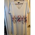 Mujer Mini vestido Vestido de una línea Vestido de verano Casual Diario Ajuste regular Floral Graphic Manga Corta Escote en Pico Azul Piscina Negro Blanco Rosa Verano
