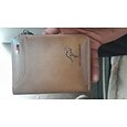 Portefeuille kangourou hommes rfid bloquant le portefeuille en cuir pu avec fermeture à glissière multi entreprise porte-carte de crédit sac à main de haute qualité