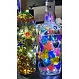 1/2/6/10pcs Luces de Cuerda LED para Botellas de Vino 2m 20LEDs con Corcho Blanco Cálido Blanco Multicolor Rojo Azul Impermeables Luces de Hadas para Bodas Alimentadas por Batería