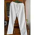 Hombre Pantalones de lino Pantalones Pantalones de verano Pantalones de playa Correa Cintura elástica Plano Comodidad Transpirable Exterior Diario Noche Moda Ropa de calle Negro Blanco