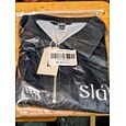 Camisetas Polo de Letras Impresas para Hombre con Cremallera Camisetas Polo Camisas de Manga Larga Camisas con Cuello Vintage Casual Al Aire Libre Ropa Diaria Imprimir en 3D Polo con Cremallera de