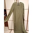 Retro Antiguo Medieval Renacimiento Vestidos Traje de cosplay Vestido túnica Vikingo Ranger élfico Disfraz Mujer Celta Vikingo Víspera de Todos los Santos Carnaval Mascarada Rendimiento Víspera de