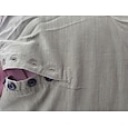 Hombre Henley Shirt Tee Top con cuello henley Camiseta de lino Manga Larga Color sólido Plano Un Color Moda Design Casual Bloque de Color Botones Henley Casual Diario Exterior Verano Primavera Todas
