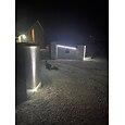 Foco LED exterior de 3 W para iluminación de paisajes, 220 V, luz de pared roja, verde, azul y RGB, resistente al agua IP66, un solo haz.