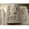 Taza personalizada divertida, regalo con nombre personalizado, taza de café humorística con bonitas tetas, regalo de San Valentín para esposa, novia y amigos, regalo de intercambio de elefante blanco divertido, regalos a granel divertidos para compañeros 