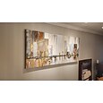 Mintura pinturas al óleo hechas a mano sobre lienzo arte de la pared decoración moderna ciudad abstracta paisaje imagen para la decoración del hogar enrollado sin marco pintura sin estirar