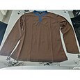 Hombre Camiseta Henley Shirt Camiseta de punto gofre Camiseta superior Camisa de manga larga Manga Larga Bloque de color Moda Design Básico Retazos Henley Vacaciones Calle Noche Primavera & Otoño
