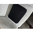 Cojín de asiento de gel suave para sentarse durante largos periodos &Cojín de gel transpirable para silla de ruedas, cojín de gel para silla de oficina (funda negra)