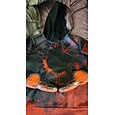Hombre Salpicadura de sangre 3D Boca Sudaderas Sudadera Punk Exagerado Gótico Casual Manga Larga Cuello Barco Con Capucha Ropa de calle Discoteca Rojo Rojo Oscuro Correa Impresión 3D Otoño Invierno