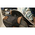 Zapatos casuales sin cordones para hombre: mocasines de lona transpirables con suela antideslizante para caminar y viajar a diario