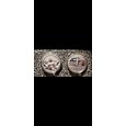 Moneda Conmemorativa Cristiana del 250.º Aniversario "En Dios Confiamos" Moneda Coleccionable Religiosa de Fe Token Conmemorativo Grabado Doble Cara Regalo Cristiano para Creyentes Semicentenarial