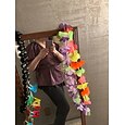 Femmes Chemisier Couleur Unie Formel Vacances Travail Ballon Rose Claire Violet Col en V Manche Gigot Taille Élastique Manches mi-longues Élégant Mignon Décontracté Quotidien Col en V Été Printemps