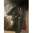 Medieval Renacimiento Zapatos Botas hasta la rodilla Botas planas de jazz Disfraz Hombre Mujer Celta Pirata Real Mascarada Fiesta / Noche LARP Feria Ren Adulto Zapatos