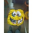 Hombre Dibujo 3D Cara de la sonrisa Ojos grandes Boxers de Natación Pantalones de Natación Pantalones de Surf Media cintura Gracioso Exterior Vacaciones Uso Diario Bolsillos laterales Forro de malla