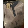 Hombre Geométrico Línea Polo Manga Corta Camisas de polo Camisas con cuello Informal de negocios Exterior Ropa Deportiva Ropa Cotidiana Bolsillo Impresión 3D Botones Verano Azul Piscina En blanco y