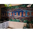 Alfombra de área para entrada de cocina en pasillo floral 3D suave antideslizante alfombra runner personalizable tapete de suelo para pasillo y escalera decoración del hogar alfombra larga