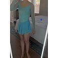 Vestido de patinaje artístico Mujer Chica Patinaje Sobre Hielo Vestidos Accesorios Negro Amarillo Rojo oscuro Espalda Abierta Licra Hilo Elástico Alta elasticidad Entrenamiento Ropa de Patinaje Color