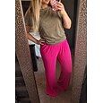 Camiseta de mujer 100% algodón, estilo vintage, con efecto desgastado, manga corta, cuello redondo, manga larga, estilo casual, ideal para el día a día en la playa. Colores: rosa, rojo, azul, verde hierba, negro, naranja, verano y primavera.