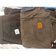 Hombre Pantalones Pantalones de Pana Pantalones de invierno Pantalones casuales Pantalones anchos Correa Pierna recta Color sólido Comodidad Longitud total Casual Diario Exterior Moda Estilo clásico