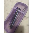Estuche para lápices Easthill Grid Mesh Pen con cremallera Bolsa de color de maquillaje transparente Bolsa de cosméticos Bolsa de viaje multiusos Escuela Adolescentes Niñas Bolsa de papelería