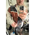 Hombre Bloque de color Camisa Camisa casual Abotonar la camisa Manga Larga Hawaiano Casual Estilo playero Diario Exterior Calle Primavera Otoño Cuello Camisero Abotonar Estampado Negro Marrón