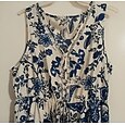 Mujer Vestido maxi Vestido de una línea Vestido lencero Vacaciones Casual Exterior Noche Estándar Floral Sin Mangas Escote en Pico Azul Piscina Verano Primavera