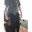 Hombre Pantalones cargo Pantalones para senderismo Bordado Cintura elástica Color sólido Transpirable Secado rápido Trabajo Ropa de calle Elegante Casual Negro Verde Ejército