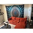 Tapisserie murale mandala bohémienne Tapisserie suspendue Art mural Grande tapisserie Décor mural Photographie Décor de fond Couverture Rideau Maison Chambre Salon Décoration