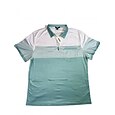 Hombre A Rayas Camisetas polo Manga Corta Camisas de polo Diseño Casual Exterior Festivos Ropa Cotidiana Bolsillo Impresión 3D Verano Azul Piscina Morado Verde Trébol