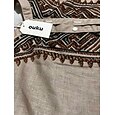 Hombre Diseño Geométrico Tribal Étnico Camisa Camisa con botones Manga Corta retro de la vendimia Festivos Casual Diario Verano Primavera Cuello Mao cuello henley Impresión 3D Camisa tipo lino