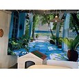 Tapiz colgante de paisaje vista al océano arte mural grande decoración fotográfica telón de fondo manta cortina decoración para el hogar dormitorio sala de estar